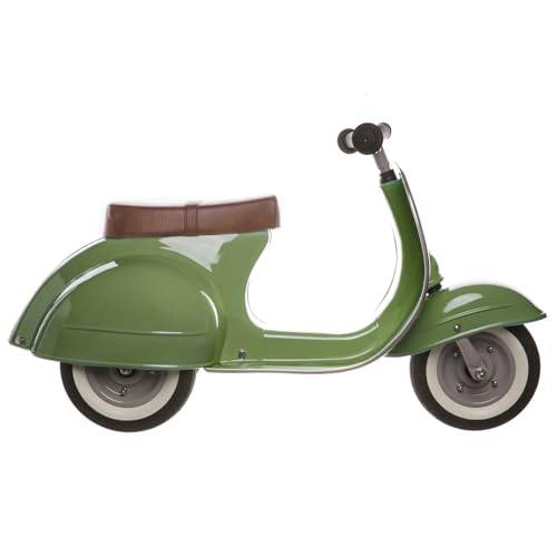 Ambosstoys Primo Basic Vollmetall-Lauflernroller, im klassischen Scooter Design, grün I für Kinder ab 2 bis 5 Jahren I Fördert das Gleichgewicht Ambosstoys Primo Basic Vollmetall-Lauflernroller, im klassischen Scooter Design, grün I für Kinder ab 2 bis 5 Jahren I Fördert das Gleichgewicht von ambosstoys