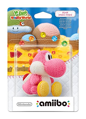 Nintendo amiibo® Figur | Yoshi's Wooly World - Woll-Yoshi Pink von amiibo