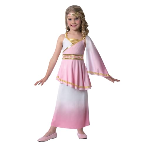 (9904479) Child Pink Roman Girl Venus Goddess Fancy Dress Costume (8-10 Years) von amscan