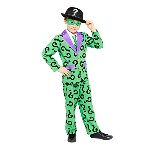 (9907657) Child Boys The Riddler Costume (10-12 Yrs) von amscan