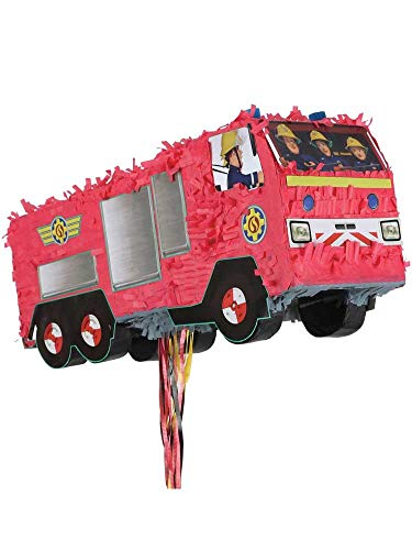 (BOX20) Pull Pinata - Fireman Sam Fire Engine von amscan