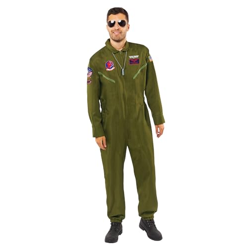 (PKT) (9913295) Adult Mens Top Gun Maverick Costume (Extra Large) von amscan