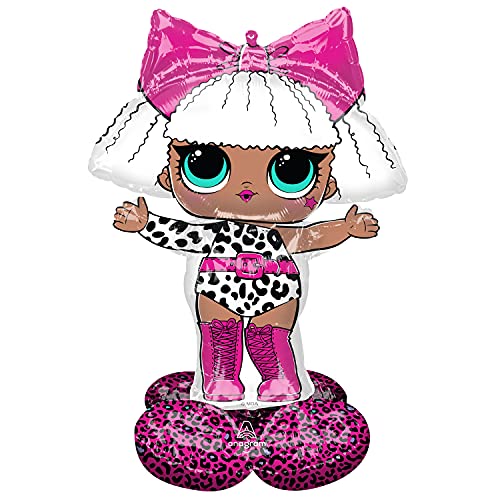 (LL) Airloonz: LOL Doll Glam Diva Foil Balloon P70 (35"/88cmx 47"/119cm) von amscan