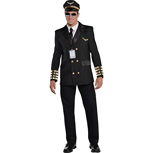 (PKT) (844183-55) Adult Mens Captain Wingman Costume (Extra Large) von amscan