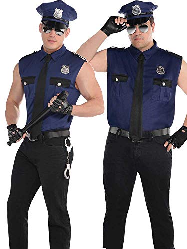 (PKT) (845763-55) Adult Mens Under Arrest Costume (XXL) von amscan