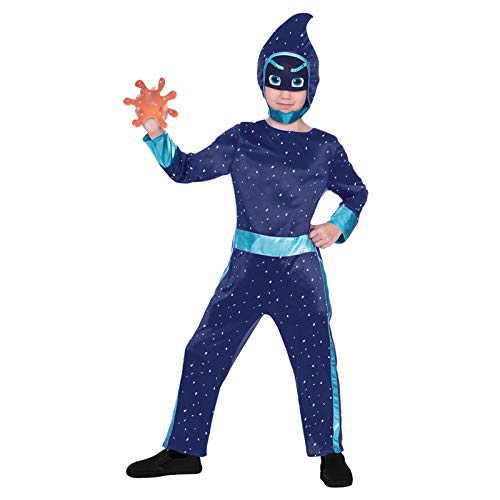 (PKT) (9904228) Child Boys PJ Masks Night Ninja Costume (5-6yr) von amscan