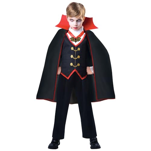 (PKT) (9904767) Child Boys Dracula Boy Kit (4-6yr) von amscan