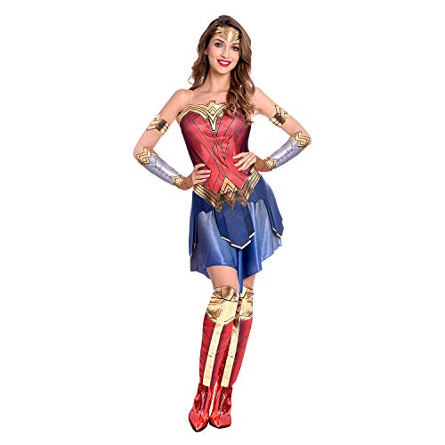 (PKT) (9906662) Adult Ladies Wonder Woman ww84 Movie Costume (UK 12-14) von amscan