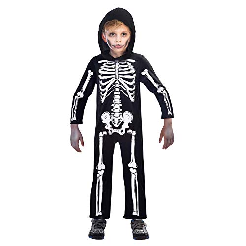 (PKT) (9907090) Child Boys Skeleton Costume (8-10yr) von amscan