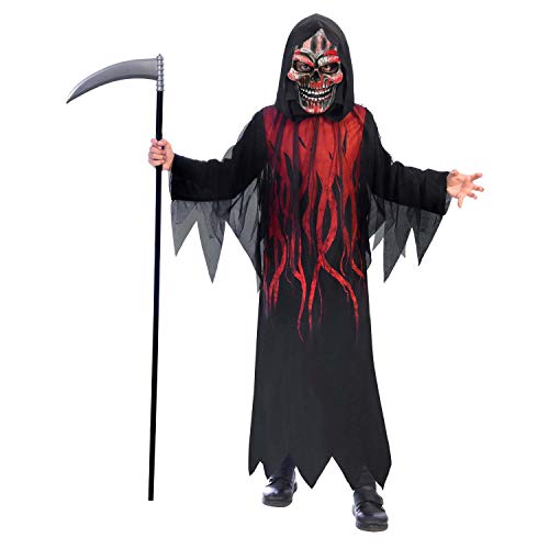 (PKT) (9907094) Child Boys Dark Shadow Reaper Costume (4-6yr) von amscan