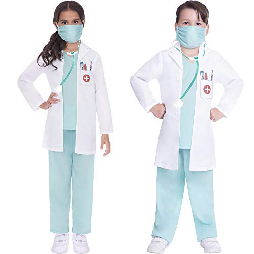 (PKT) (9907238) Child Doctor's Scrubs Costume (3-4yr) von amscan