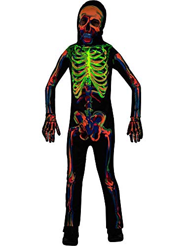 (PKT) (9908273) Glow in the Dark Skeleton (4-6yrs) von amscan