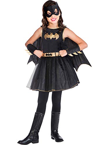 (PKT) (9908401) Child Girls Batgirl Black Costume (3-4yr) von amscan