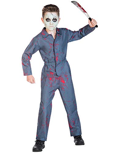 (PKT) (9908543) Child Boys Halloween Killer Costume (8-10yr) von amscan