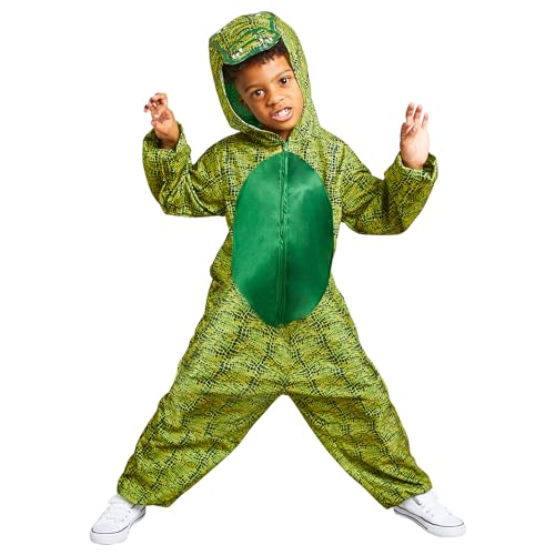 (PKT) (9908802) Child Crocodile All In One Costume (6-8yr) von amscan