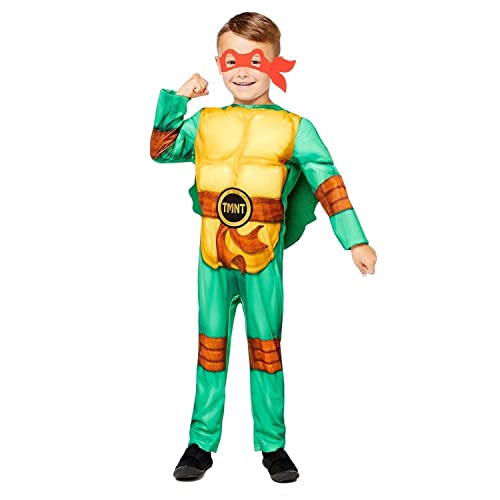 (PKT) (9909135) Child Tmnt Costume & Mask (6-8yr) von amscan