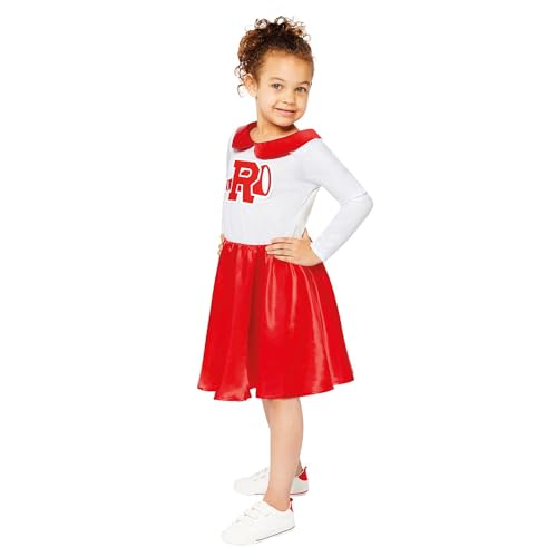 (PKT) (9909266) Child Girls Sandy Rydell High Cheerleader Costume (10-12yr) - Grease Movie von amscan