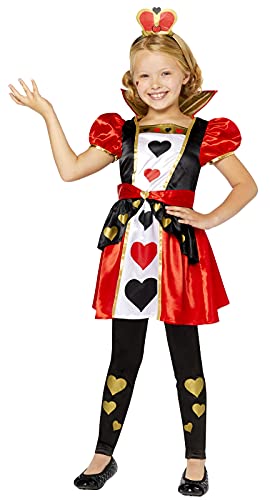 (PKT) (9910059) Child Girls Queen Of Hearts Deluxe Costume (12-14yr) von amscan