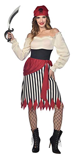 (PKT) (9910972) Adult Ladies Notorious Pirate Lady Costume (UK 14-16) von amscan