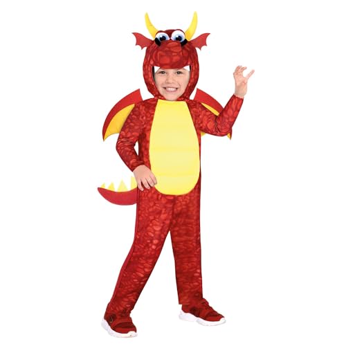 (PKT) (9912030) Child Dragon Costume (3-4yr) von amscan