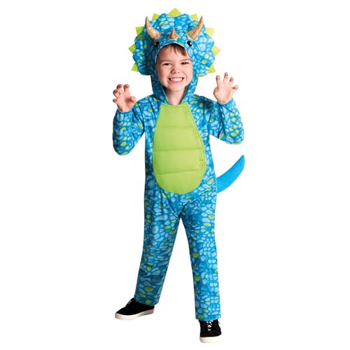 (PKT) (9912033) Child Blue Dino Costume (4-6yr) von amscan