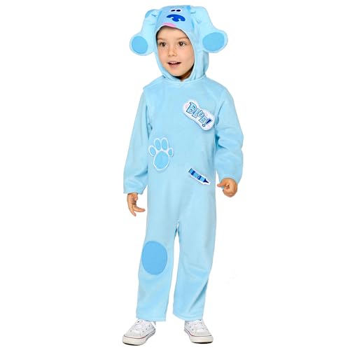 (PKT) (9913330) Child Blue's Clues Jumpsuit Costume (2-3yr) von amscan