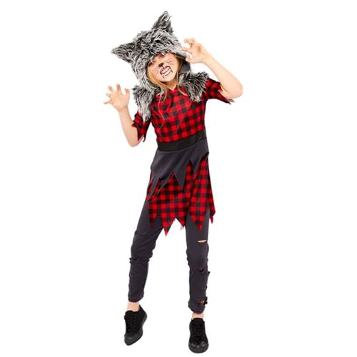 (PKT) (9914983) Child Girls Miss Hungry Howler Costume (8-10yr) von amscan