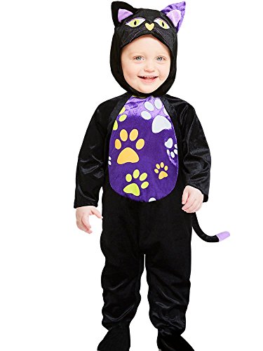 (PKT) (PDBCAT18) Child Girls Lil' Kitty Cutie Cat Costume (12-18m) von amscan