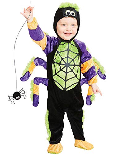 (PKT) (PDBSP06) Child Little Spooky Spider Costume (4-5yr) von amscan