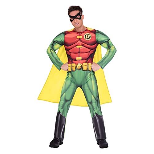 (PKT++) (9906103) Mens Classic Robin Warner Bros Fancy Dress Costume (Medium) von amscan