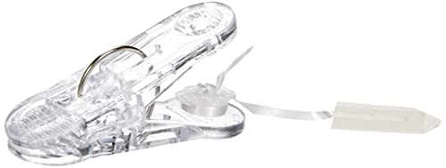 Amscan 2436902 - Ballongewicht Klammer, 30 g, Ballon Clip mit Schnur, Folienballon Amscan 2436902 - Ballongewicht Klammer, 30 g, Ballon Clip mit Schnur, Folienballon von amscan