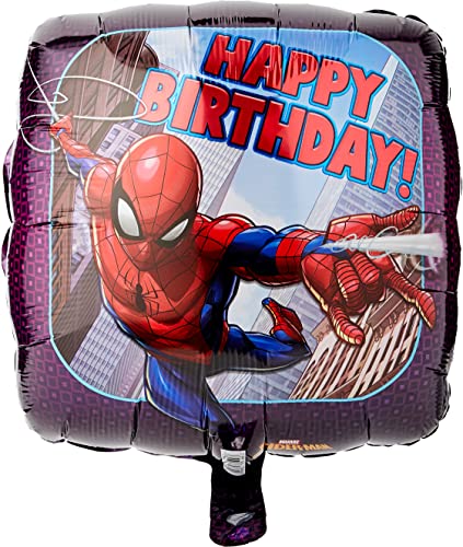 SD-SQ:Spider-Man Happy B-day von amscan