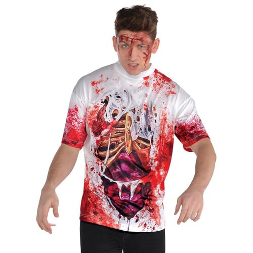 (LL) Adult Mens Illusion Guts T-Shirt von amscan