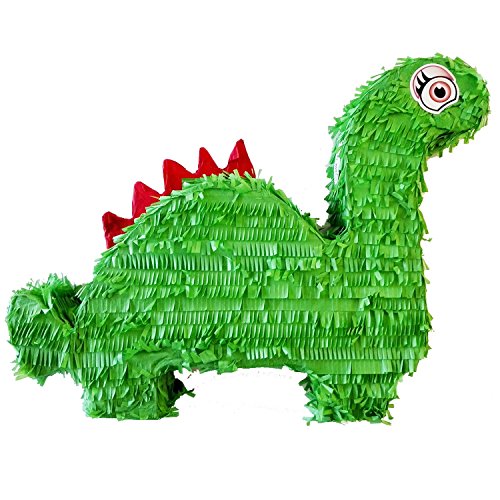 Amscan 9903140 - Pinata Dinosaurier, 46 x 39,7 x 10,5 cm, zum Befüllen mit Süßigkeiten und Konfetti, Kindergeburtstag von amscan