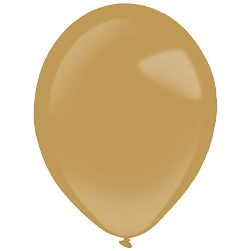 Amscan 9905311 - Latexballons Fashion, Link-a-Loon, 100 Stück, Mokkabraun, Luftballon von amscan