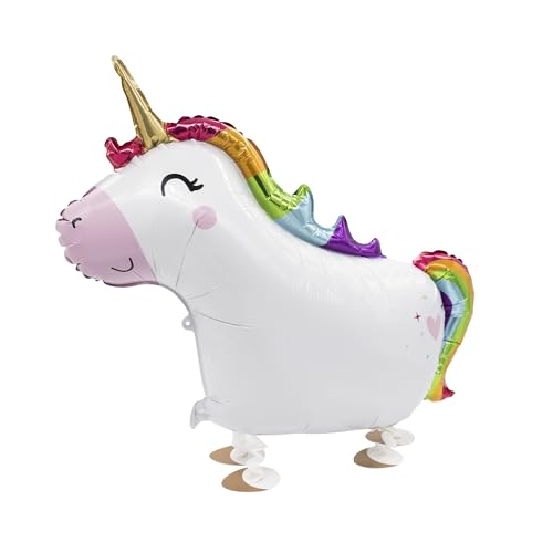 Amscan 9915928 – Ballon mit Einhorn-Folie, 81 cm, 62 cm von amscan