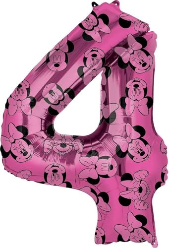 Amscan Anagram 4013901 – Disney Minnie Maus Zahl 4 Folienballon SuperShape – 66 cm Mehrfarbig Amscan Anagram 4013901 – Disney Minnie Maus Zahl 4 Folienballon SuperShape – 66 cm Mehrfarbig von amscan