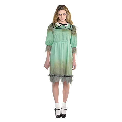 (PKT) (9904696) Adult Ladies Dreadful Darling Costume Dress (UK 8-10) von amscan