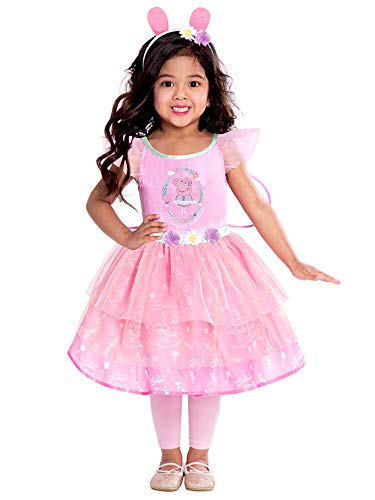 (9905931) Child Girls Peppa Pig Fairy Dress Costume (2-3yr) von amscan