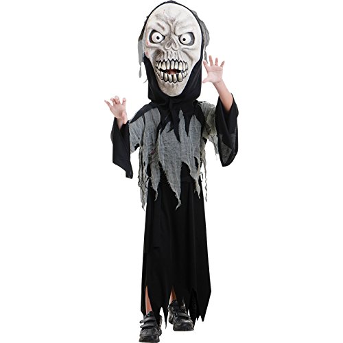 Amscan - Kinderkostüm Schrecklicher Geist, Robe, Maske, Horrorgeist, Zombie, Skelett, Mottoparty, Karneval, Halloween von amscan