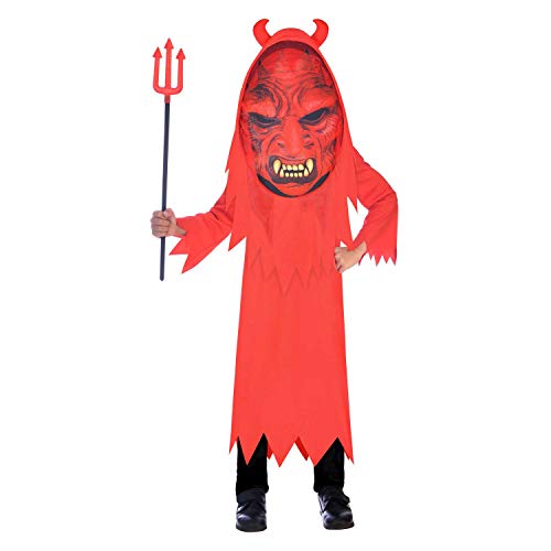 Amscan - Kinderkostüm Teufel, Robe, Teufelmaske, Devil, Mottoparty, Karneval, Halloween von amscan