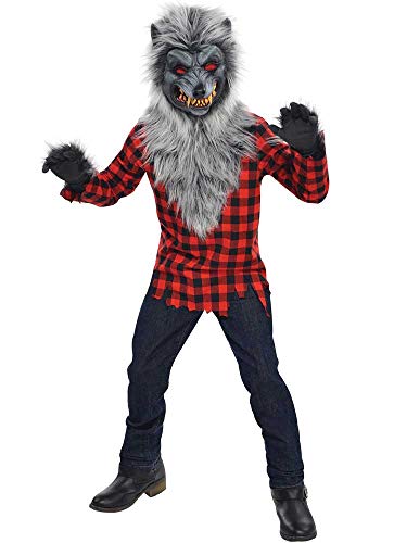 (PKT) (999653) Child Boys Hungry Howler Costume (12-14yr) - Sgl by 'amscan' von amscan