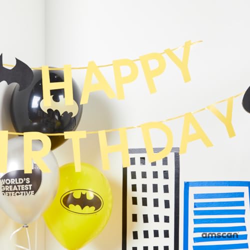 Batman Letter Banner von amscan