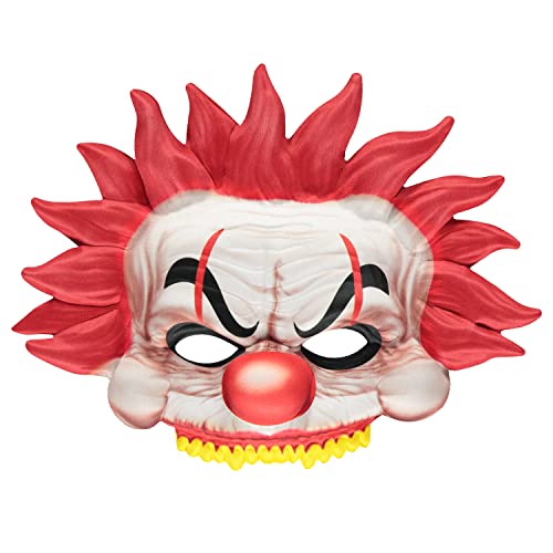 amscan 9918114 9918114 – Kinder-Halloween-Clown-Halbmaske mit elastischem Band von amscan