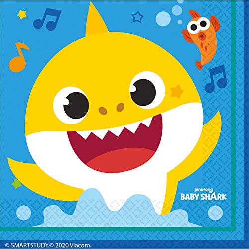 Lunch Napkins Baby Shark von amscan