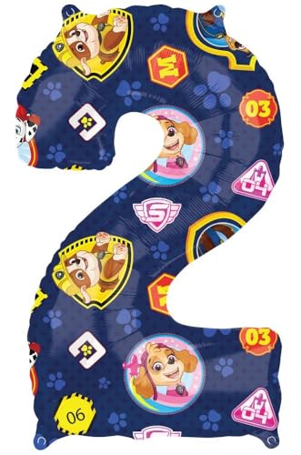 Mid Size Paw Patrol Number 2 Mid Size Paw Patrol Number 2 von amscan