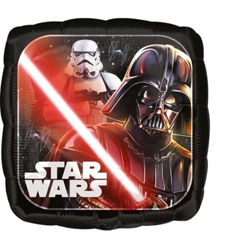 Amscan Star Wars Folienballon rund eckig von amscan