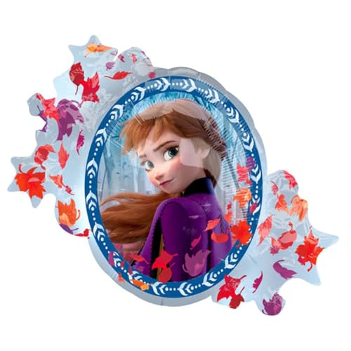 SuperShape Frozen 2 Folienballon P38 verpackt 76 cm x 66 cm von amscan