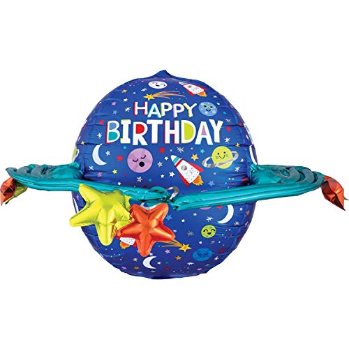 U/Shape: Happy Birthday Galaxy von amscan