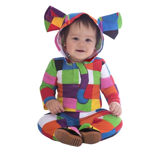 UK ELMER BABY 6-9 MONTHS von amscan